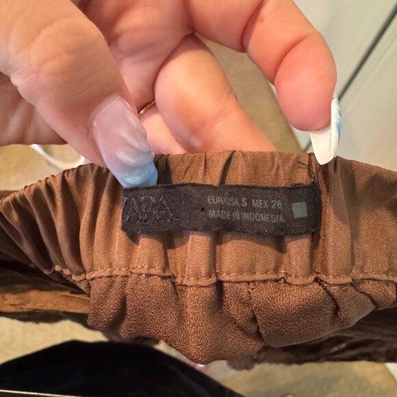Brown Zara Skirt Size S - Picture 3 of 3